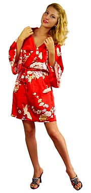 халат, шелковое кимоно